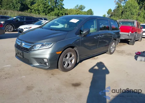 2018 Honda Odyssey Ex-L z USA, uszkodzony, nr VIN 5FNRL6H70JB087680